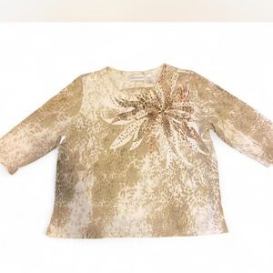 Women's Leopard Print Top